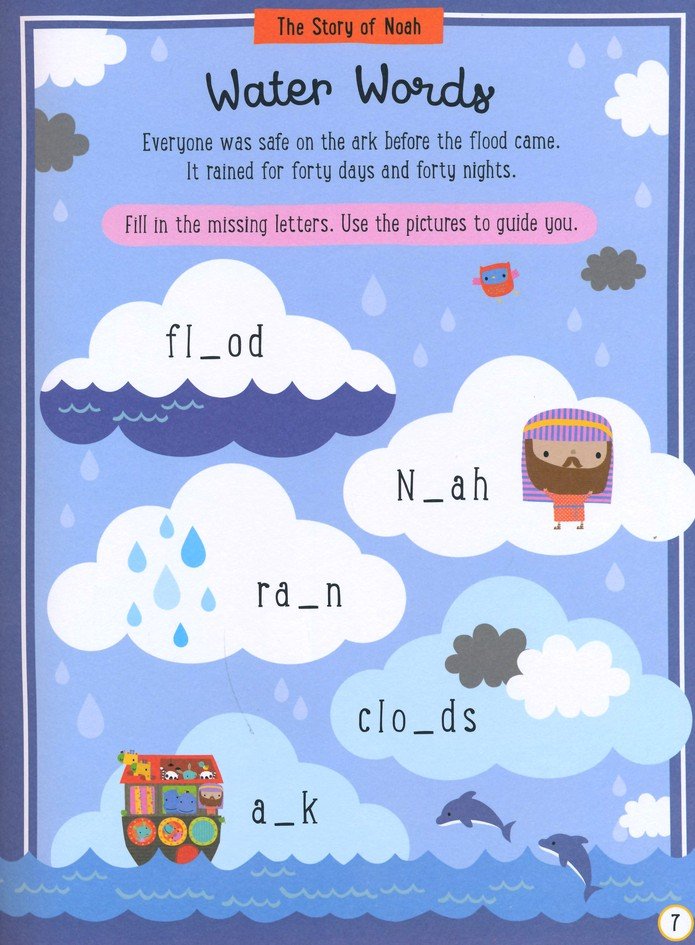 Noah's Ark & Other Bible Stories Sticker Activity Book