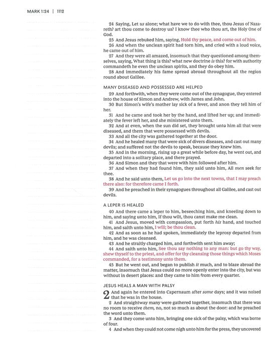 KJV Journal the Word Bible Floral Hardback