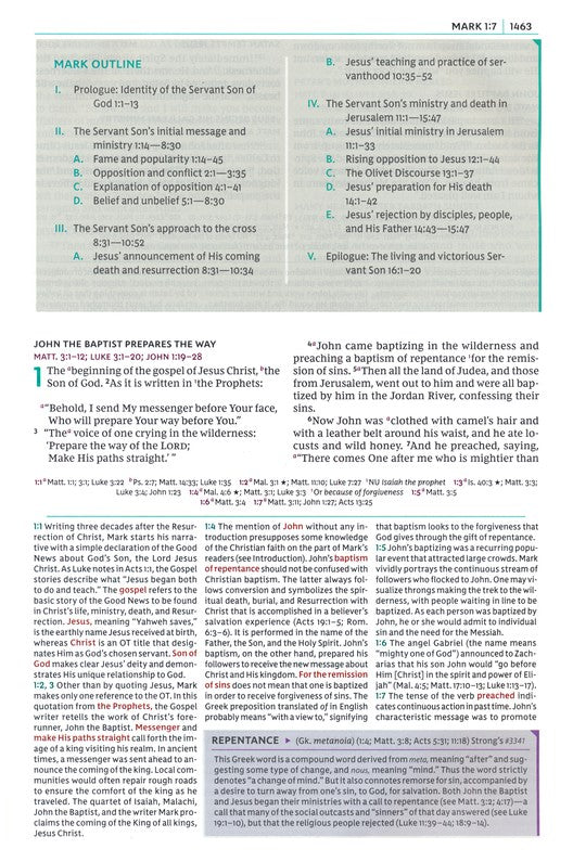 NKJV Study Bible Full Color Edition Brown Genuine Leather