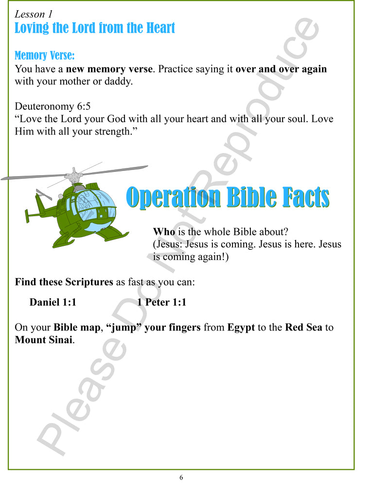I'm In the Lord's Army - Deuteronomy-Ruth
