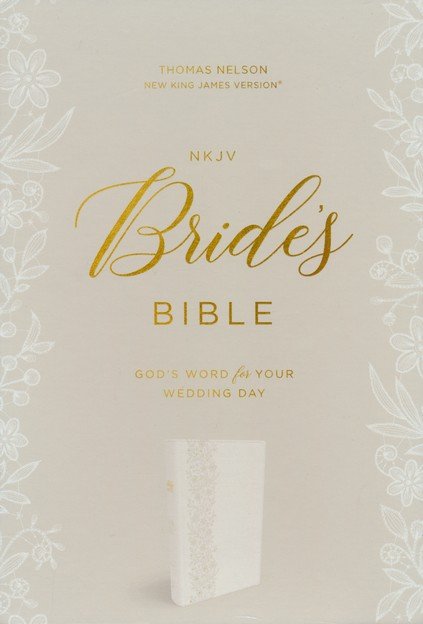 NKJV Bride's Bible White Leathersoft