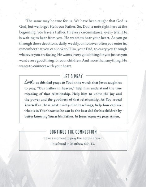 Midnight Dad Devotional: 100 Devotions and Prayers