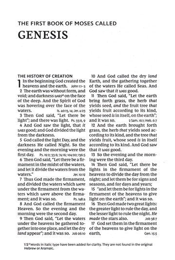 NKJV End-of-Verse Compact Reference Bible Brown Leathersoft