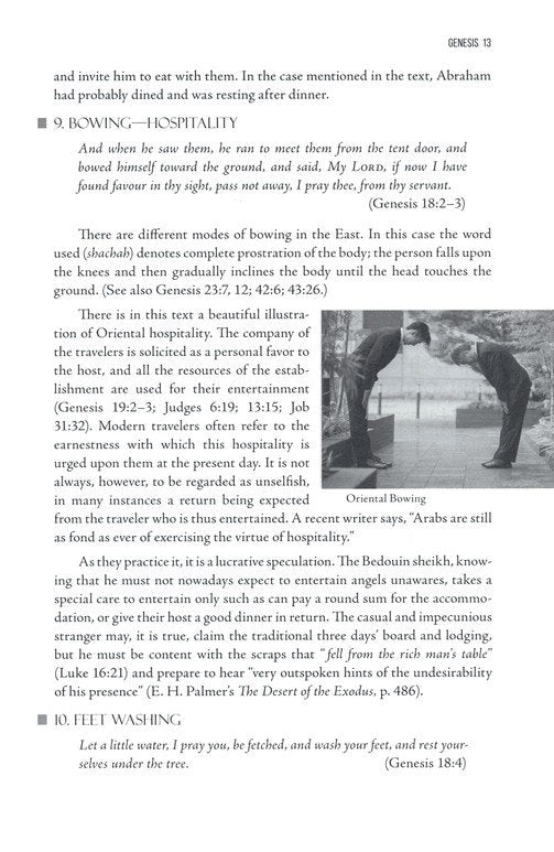 An Illustrated Reference to the Manners & Customs of the Bible