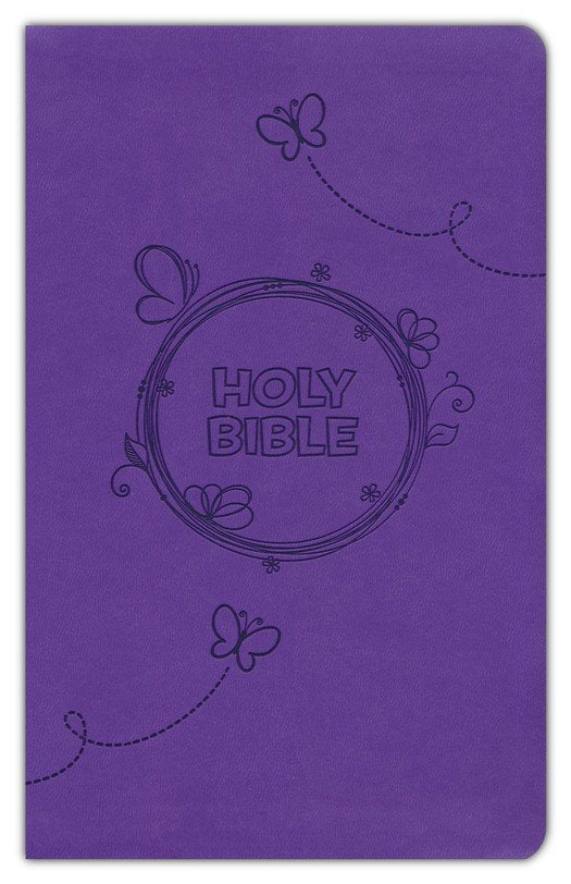 ICB International Children's Bible Purple Leathersoft — One Stone