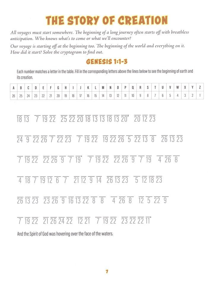 Sailing into the Bible Activity Book, Ages 8-12