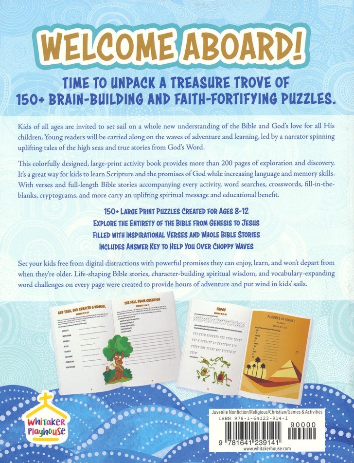 Sailing into the Bible Activity Book, Ages 8-12