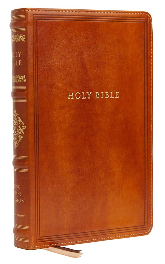 KJV Personal Sz Ref Bible Sovereign Ed. Brown Leathersoft  *
