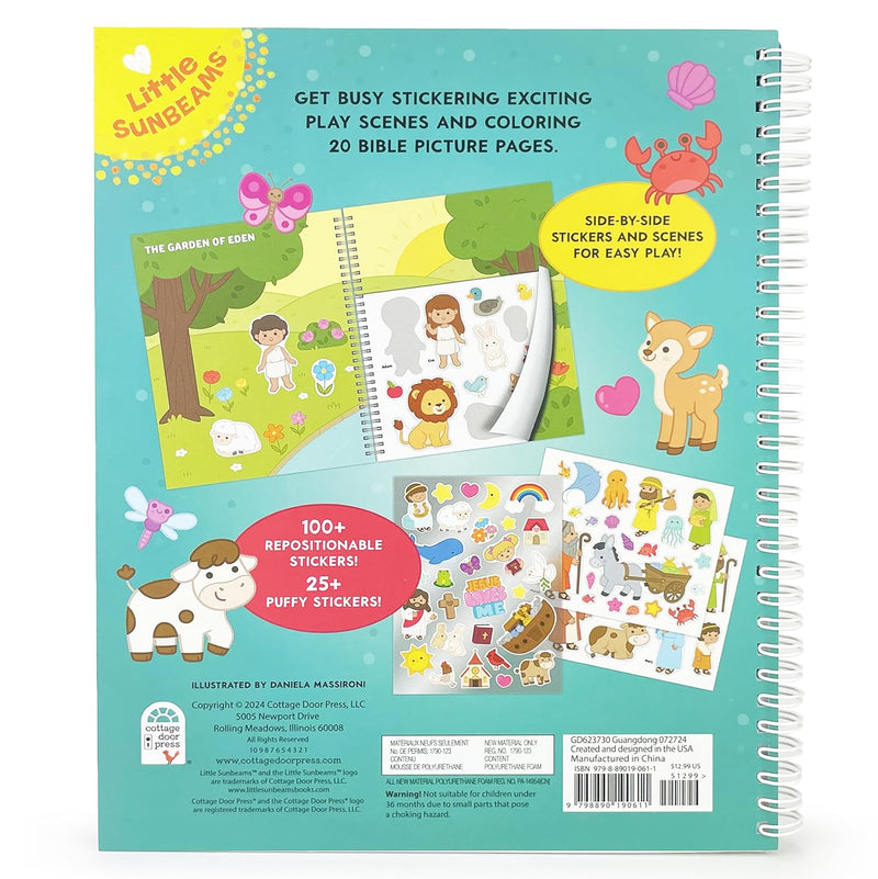 Bible Sticker Activity Book (Little Sunbeams)