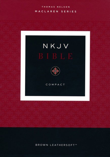 NKJV Compact Verse-by-Verse Ref Brown