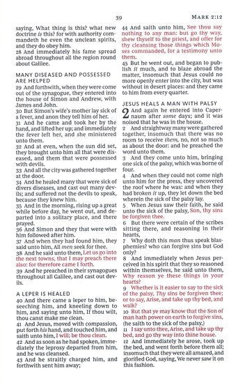 KJV Baby's First New Testament Pink Leathersoft