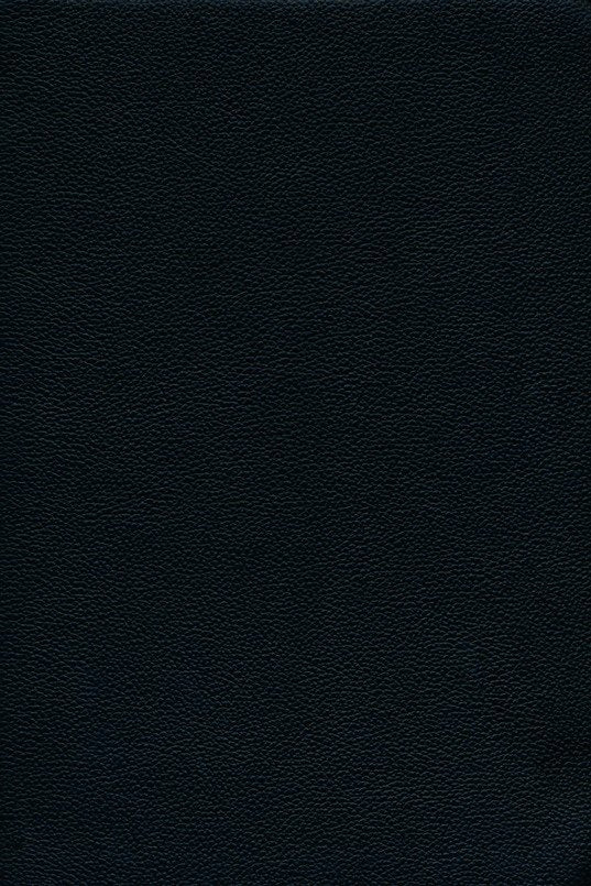 NKJV Woman's Study Bible Black Genuine Leather (op)