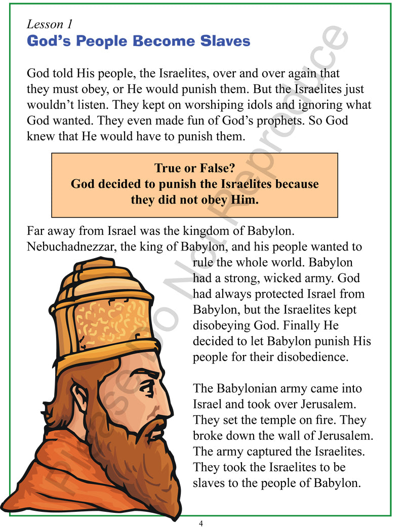 Building Your Life For God - Ezra, Nehemiah, Esther, Daniel, Ezekiel, Haggai, & Malachi