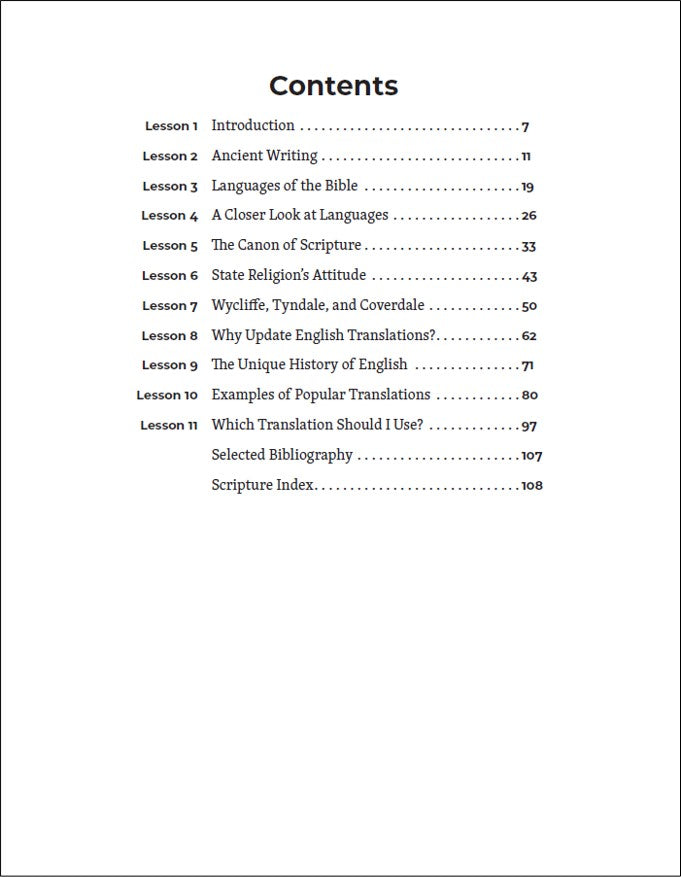 Lamp Unto My Feet: A History of the English Bible, 5th Edition