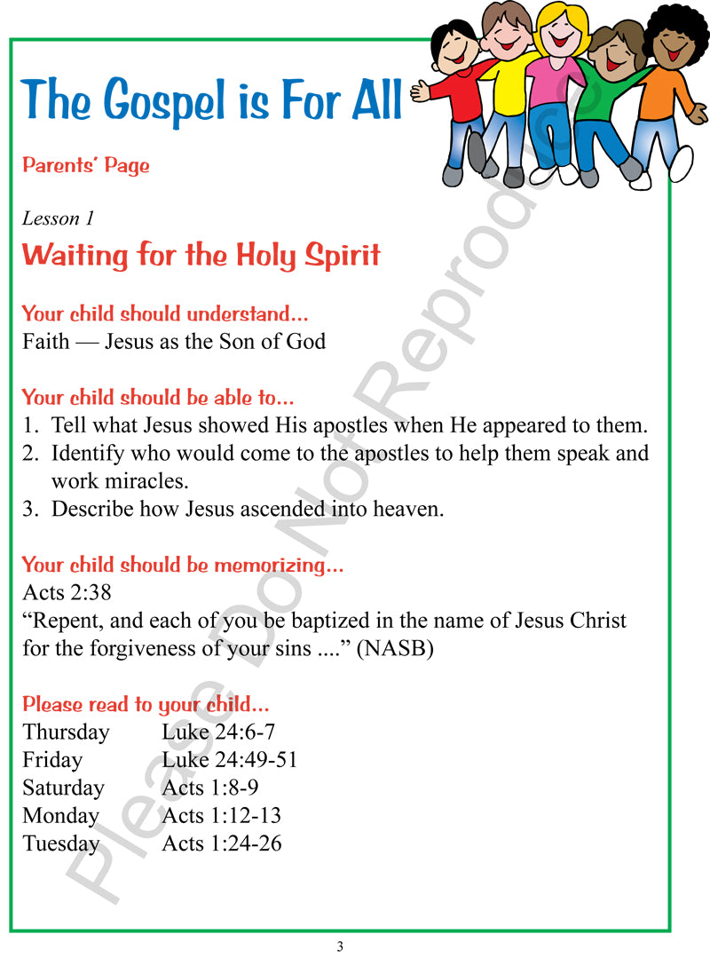 The Gospel Is For All - Acts