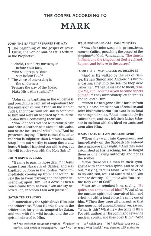 NKJV Early Readers Bible - Pink Hardback