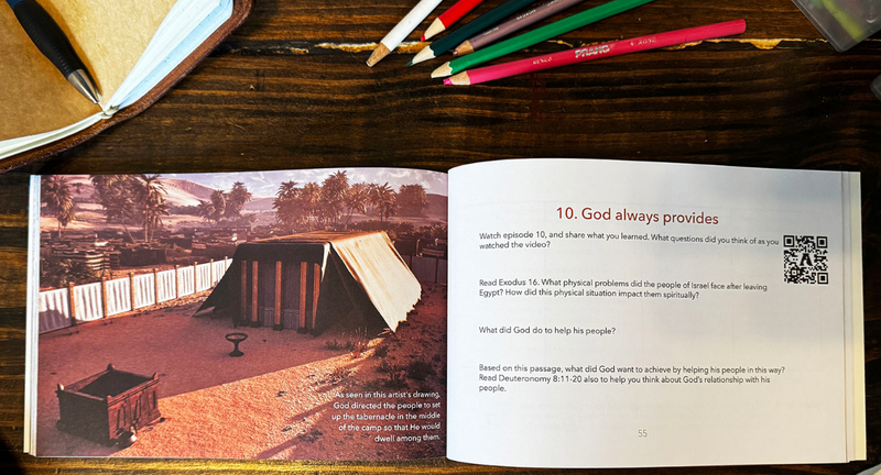Lessons From the Land: The Exodus Workbook for Grade School