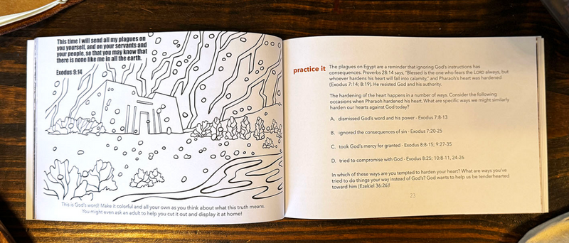 Lessons From the Land: The Exodus Workbook for Grade School
