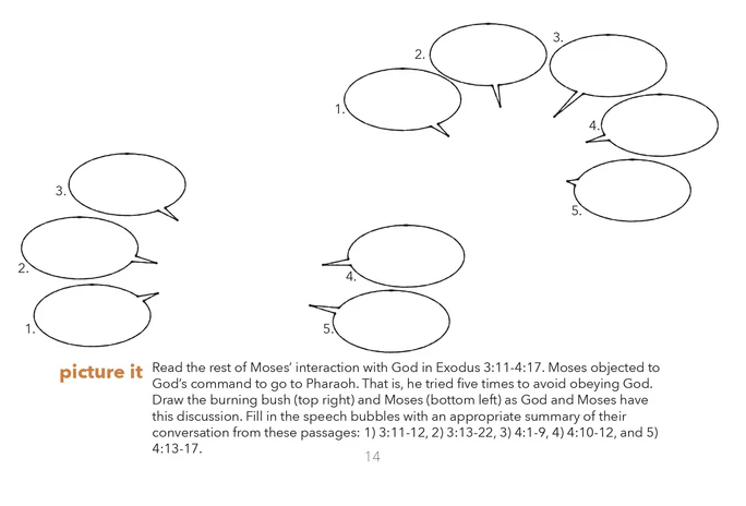 Lessons From the Land: The Exodus Workbook for Grade School