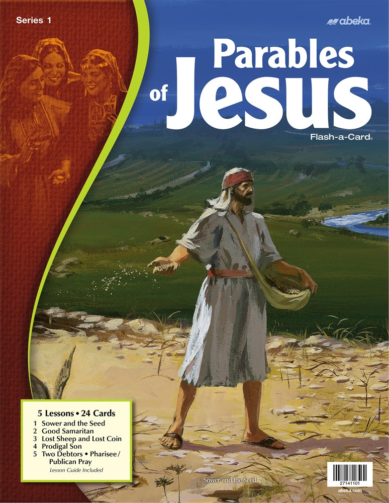 Parables of Jesus 1 - Abeka Flash-A-Card
