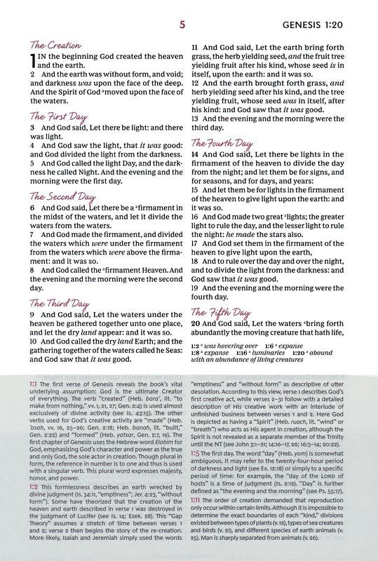 KJV Woman's Study Bible Black Genuine Leather *