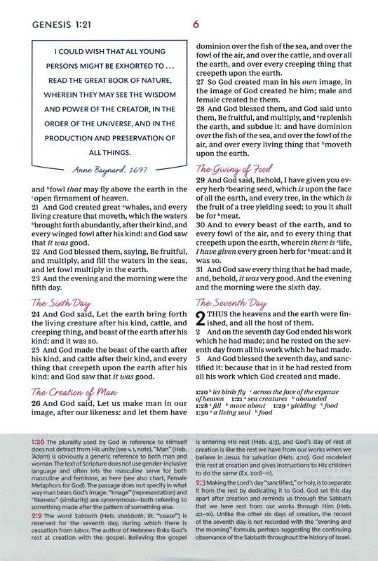 KJV Woman's Study Bible Black Genuine Leather *