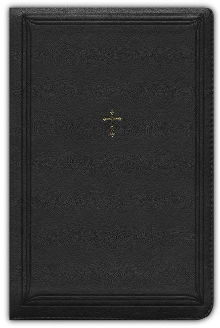 NKJV Compact Paragraph Style Bible with Zipper Black