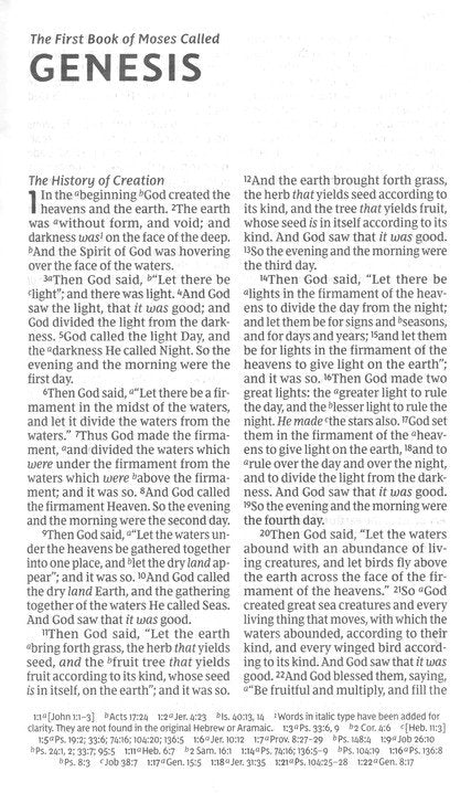 NKJV Personal Size Large Print Reference Bible Brown Leathersoft Indexed