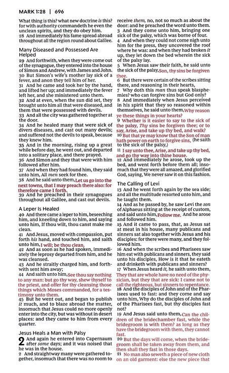 KJV Value Ultra Thinline Bible Blue Leathersoft