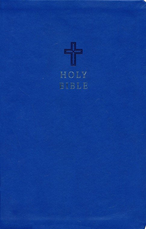 NKJV Value Ultra Thinline Bible Blue Leathersoft
