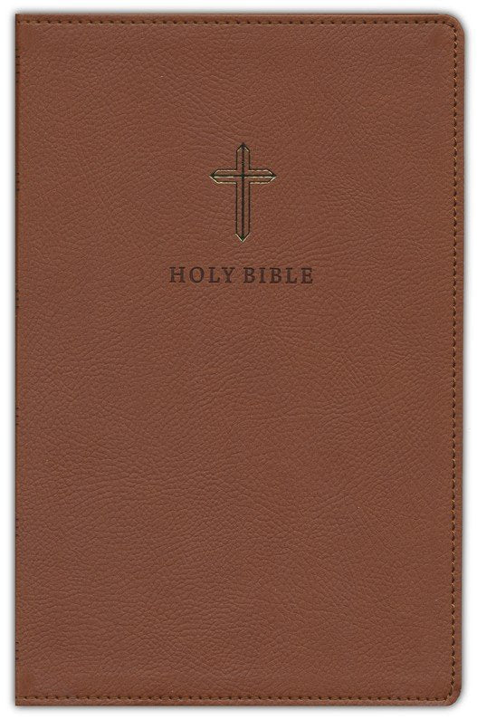 NKJV Ultra Thinline Bible Brown Leathersoft