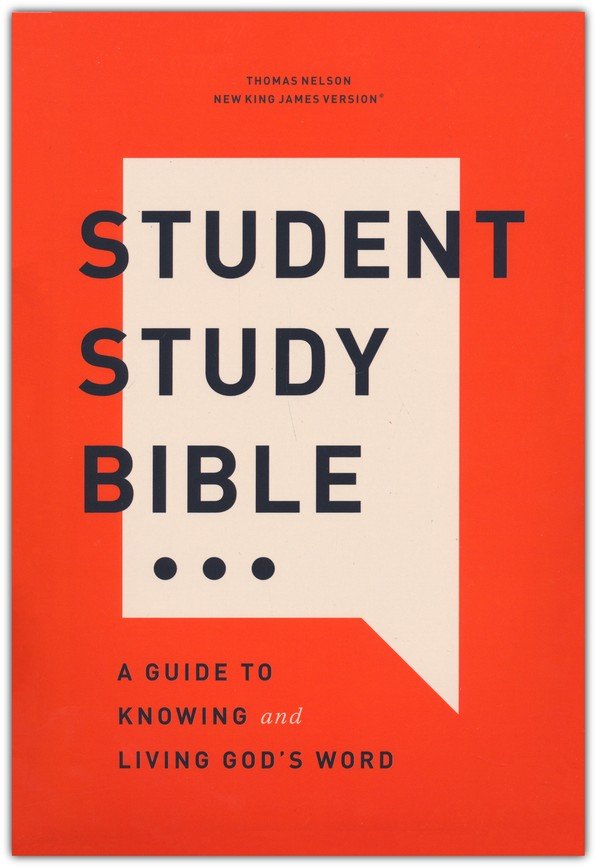 NKJV Student Study Bible Dark Rose Soft Leather-Look