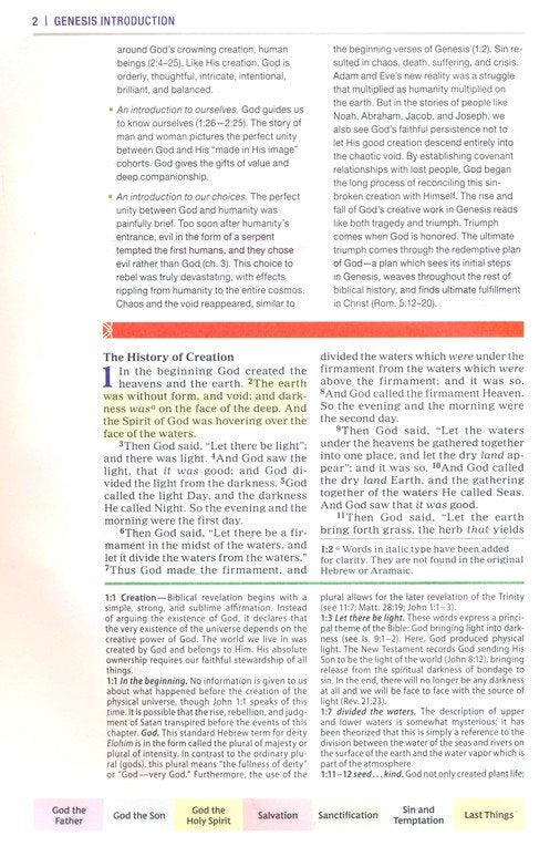 NKJV Color Code Study Bible Brown Leathersoft Indexed