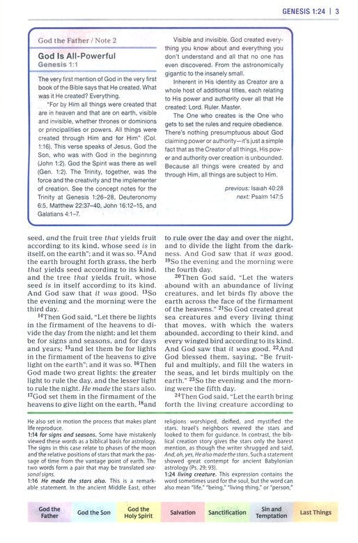 NKJV Color Code Study Bible Brown Leathersoft Indexed