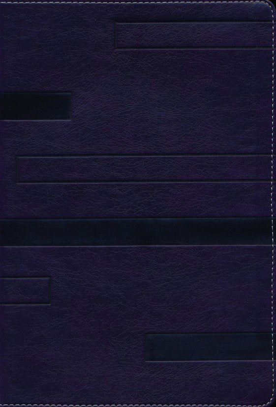 NKJV Color Code Study Bible Purple Leathersoft