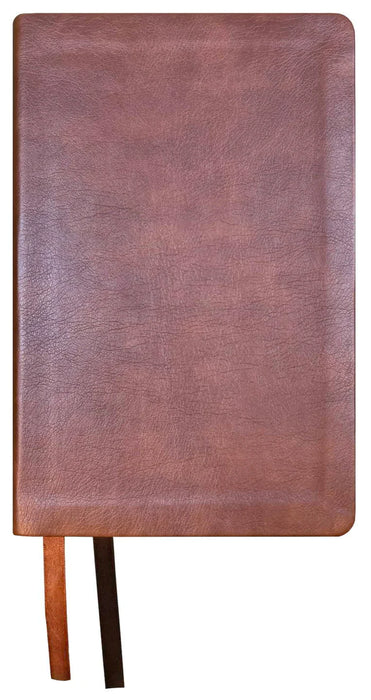 NASB 2020 Reference Bible, Brown LeatherTex