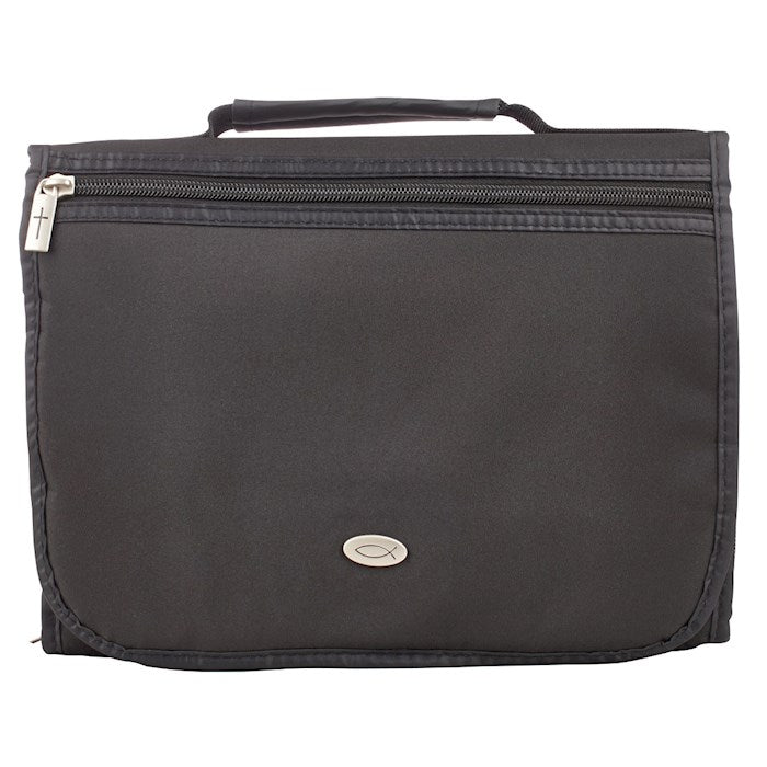Bible Cover Three-Fold Organizer XL Black
