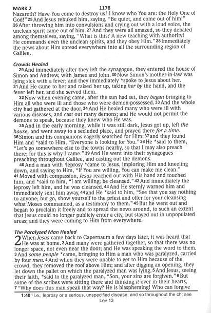 NASB 2020 Large Print Compact Bible Brown Leathertex