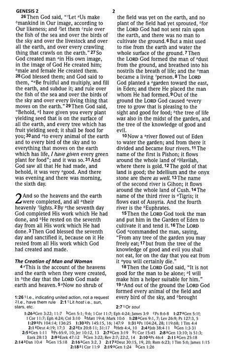 NASB 2020 Reference Bible, Black Genuine