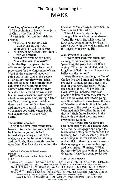 NASB 2020 Reference Bible, Black Genuine