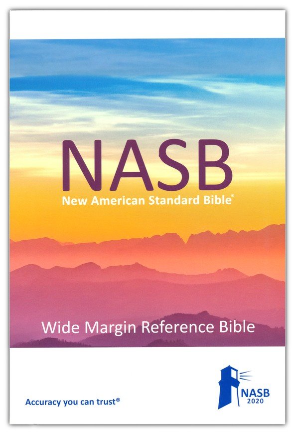 NASB 2020 Wide Margin Reference Bible, Brown LeatherTex