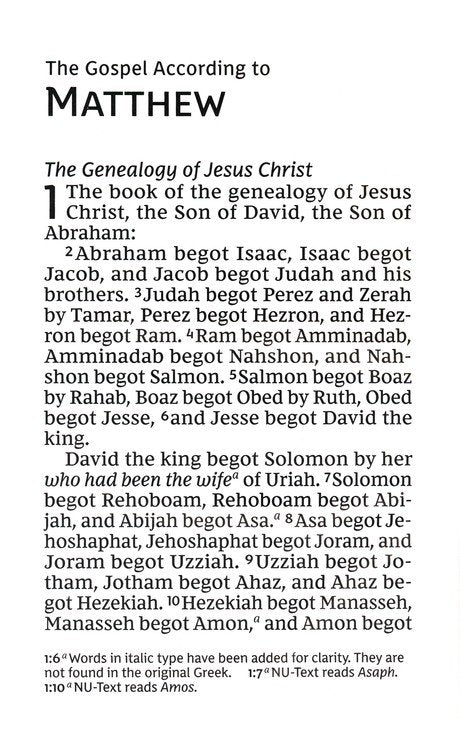 NKJV Super Giant Print New Testament Brown Leathersoft Indexed