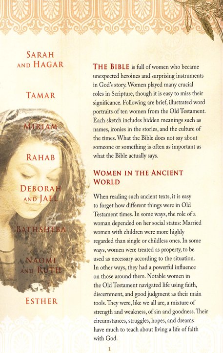 Women of the Bible: Old Testament Pamphlet