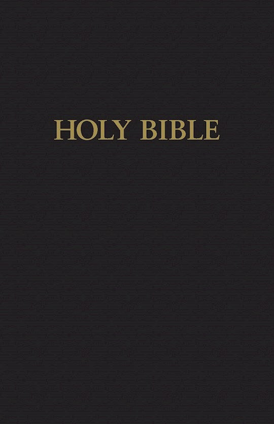 KJV Pew Bible Large Print Back