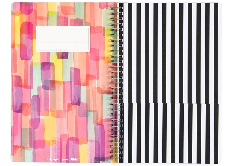 Church Notes Hot Pink Notebook