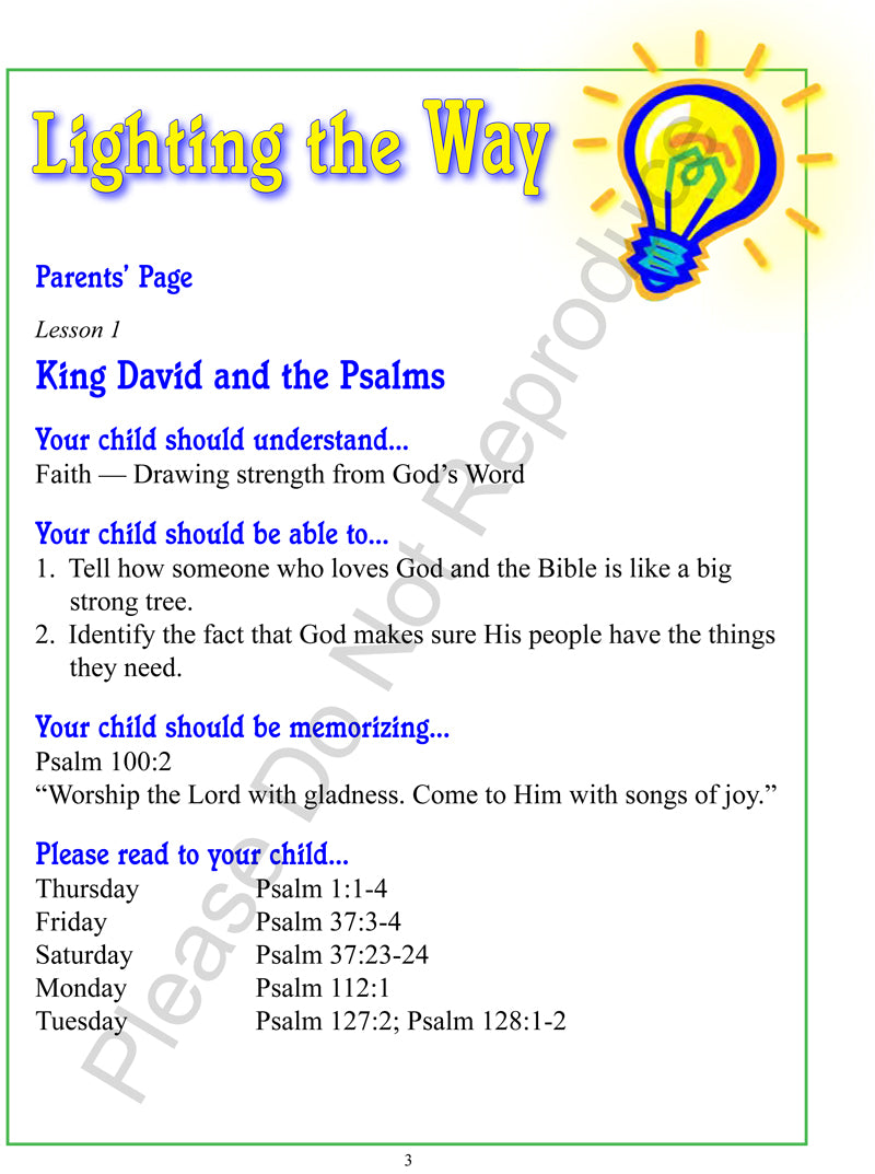 Lighting The Way - Job to Song of Solomon