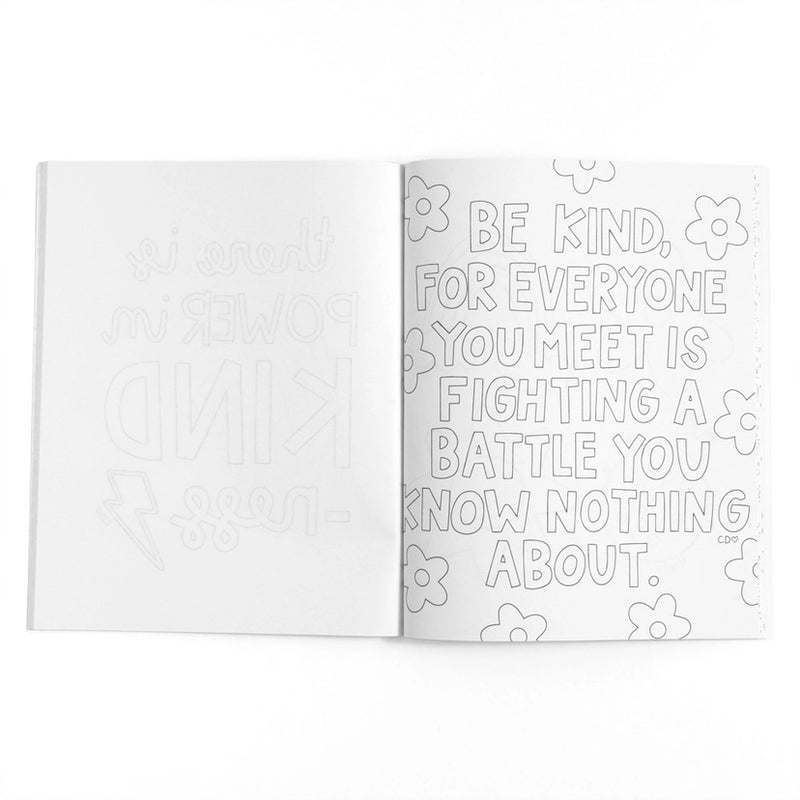 Color the World With Kindness Coloring Book