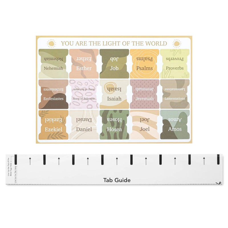 Mr. Pen Bible Tabs with Boho Theme