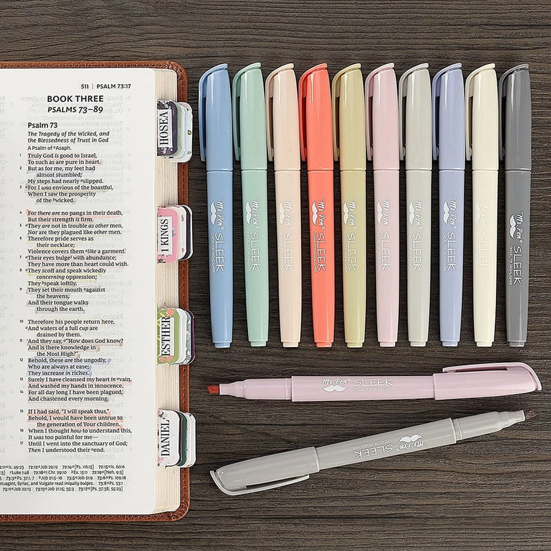 Mr. Pen Morandi Highlighter 12 piece Set (Sleek)