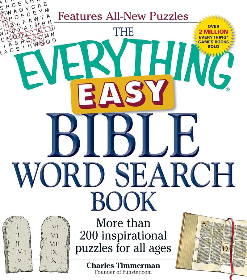 The Everything Easy Bible Word Search Book for All Ages